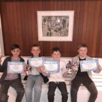 A-diploma voor 4 jeugdleden